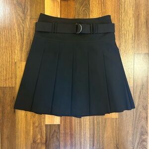 Theory Pleated Knee-Length Skirt
